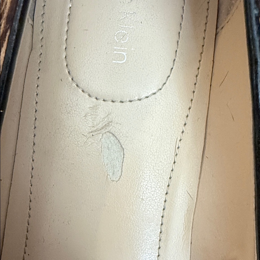 Calvin Klein Dolly Pony Hair Animal Print Women's Heels 8 - Picture 4 of 9